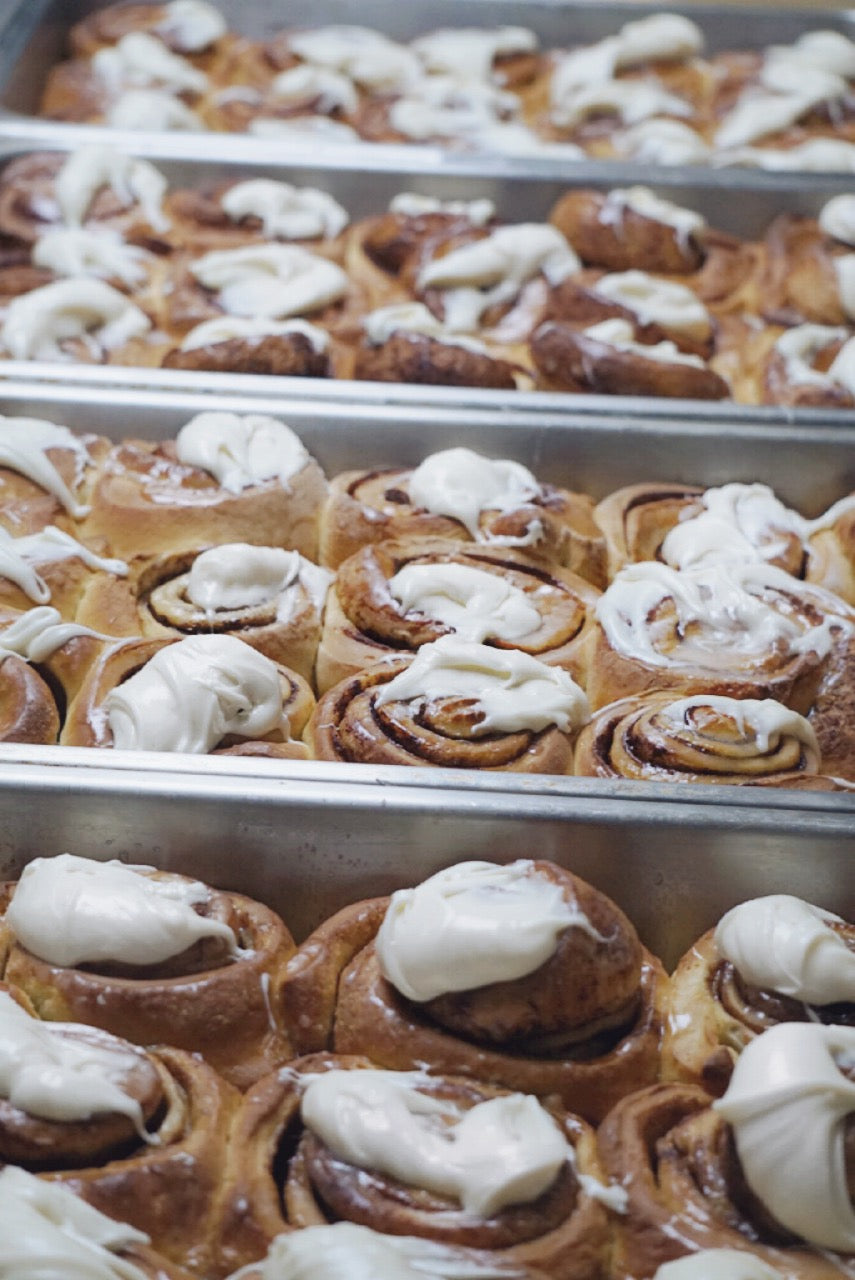4 PACK CINNAMON BUNS (pick-up only)